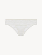 Medium Brief in off-white floral lace_0