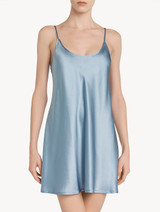Periwinkle silk short slip_1