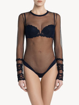 Blue long-sleeved bodysuit_1