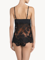 Dark-grey lace camisole top_2