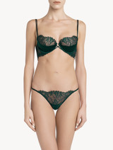 Green Leavers lace thong_1