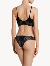 Black floral embroidered sheer tulle brazilian briefs_2