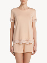 Petal pink jersey-modal short pyjama set_1