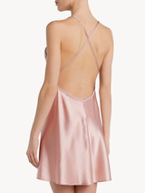 Pink silk-satin and tulle slip_2