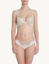 Off-white thong with gold macramé_1