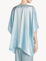 Light blue silk robe with macramé_2