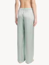 Mint green silk trousers_2