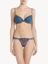 Cornflower blue tulle push-up bra_1