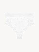 Off-white tulle high-waisted brief_0