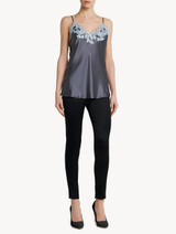 Grey silk camisole with lurex frastaglio_3