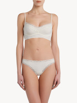 Off-white embroidered tulle Brazilian brief_1