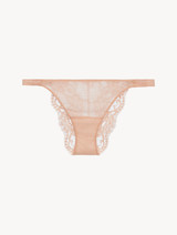 Petal pink lace brazilian brief_0