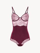 Cranberry Leavers lace bodysuit_0