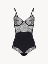 Black Leavers lace body_0