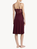 Cranberry jersey modal midi-length nightgown_2