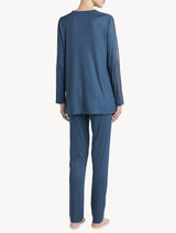 Cornflower blue jersey modal pyjamas_2