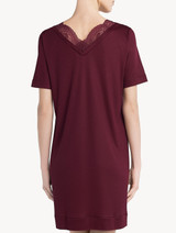Cranberry jersey modal short nightdress_2