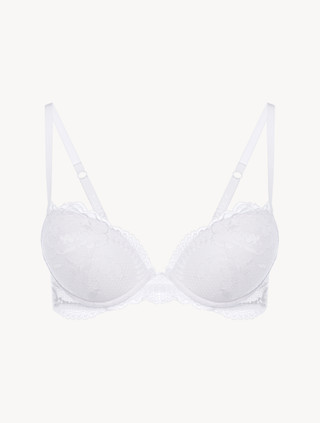 Luxury Lace Push-Up Bra in Dark Blue | La Perla