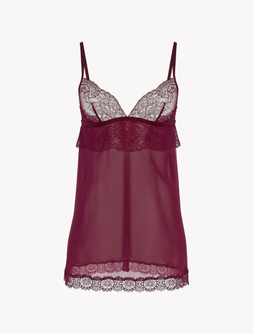 Cranberry Leavers lace slip_0