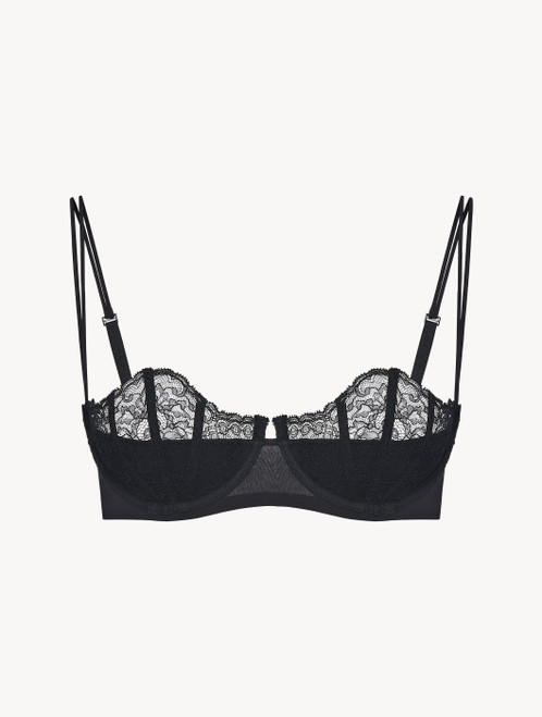 Black Leavers lace Carioca bra_3