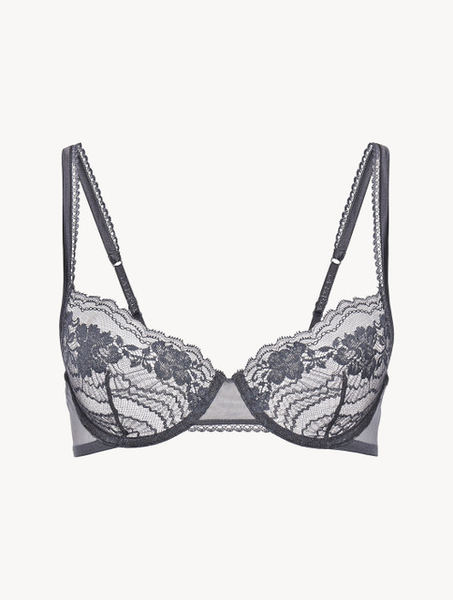Grey Leavers lace underwired bra_4