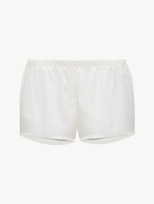 Shorts in white modal jersey_3