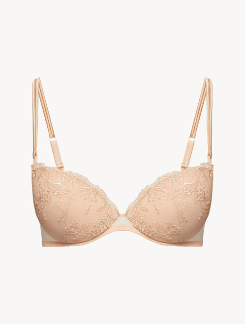 Push-up Bra in pink embroidered tulle_3