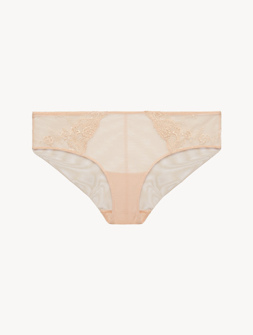 Medium Brief in pink embroidered tulle_0
