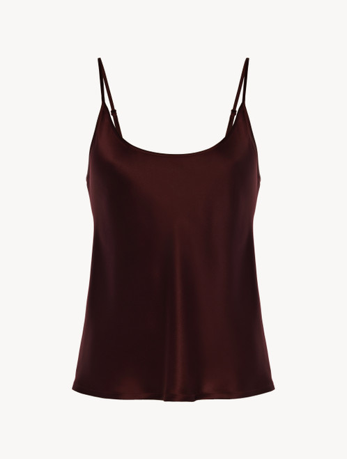 Bordeaux silk camisole_2