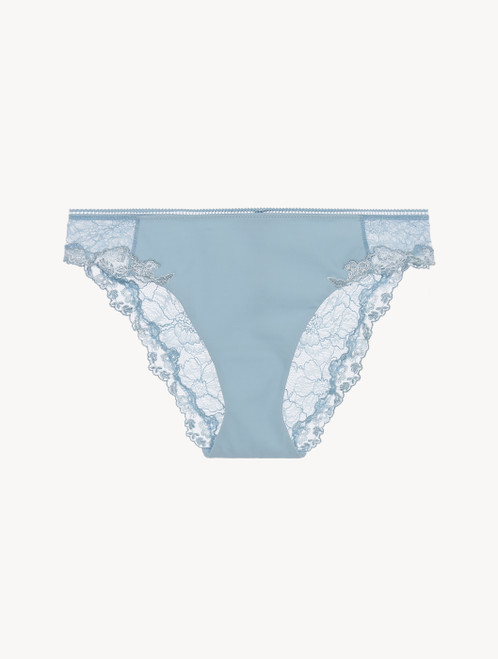 Medium Brief in light-blue Lycra with Leavers lace_4