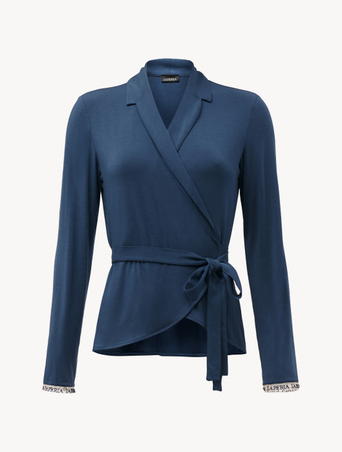 Top in blue modal silk jersey_3