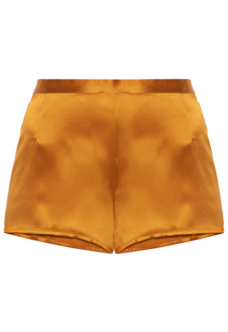 Topaz silk pajama shorts_0
