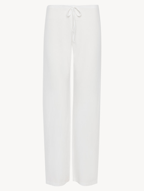 White cotton trousers_0