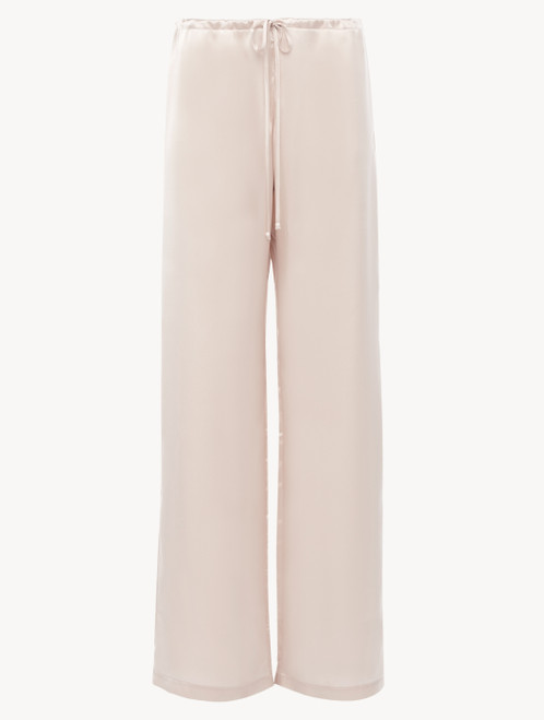 Rose Beige silk trousers_4