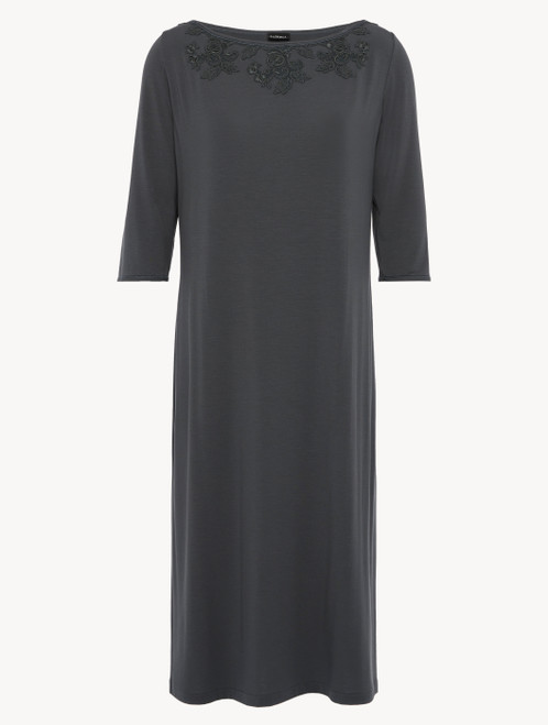 Nightdress in charcoal grey_1