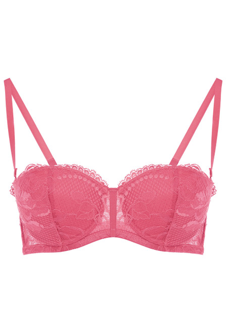 Wild Orchid lace bandeau bra_4