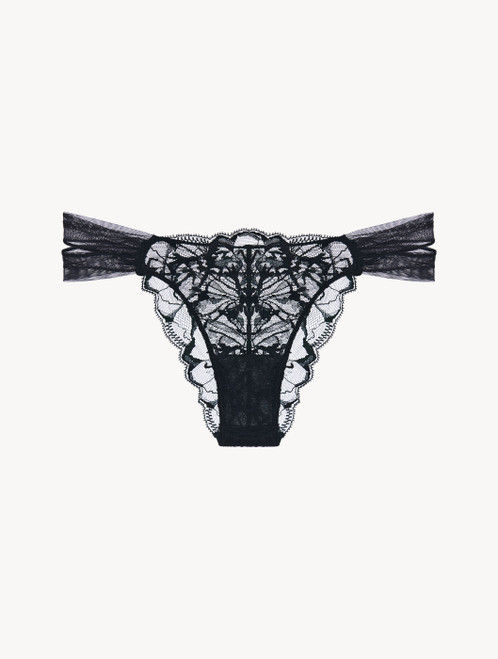 Black lace and tulle brazilian briefs_4
