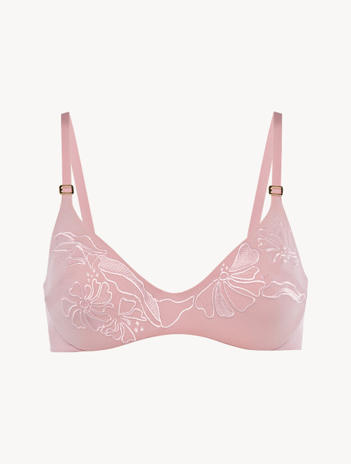 Pink underwired bikini top_3