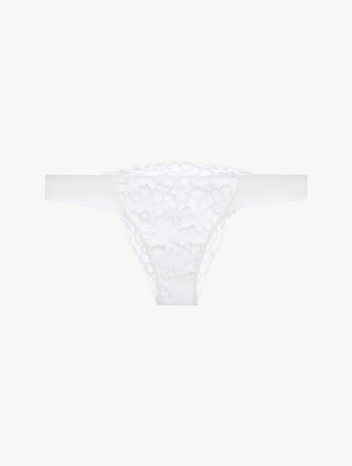 Brazilian briefs in white Leavers lace_2