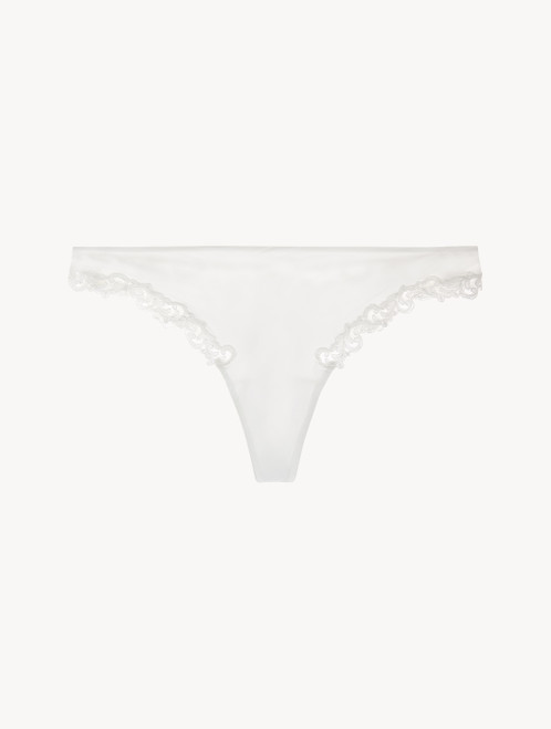 White thong with embroidery_0