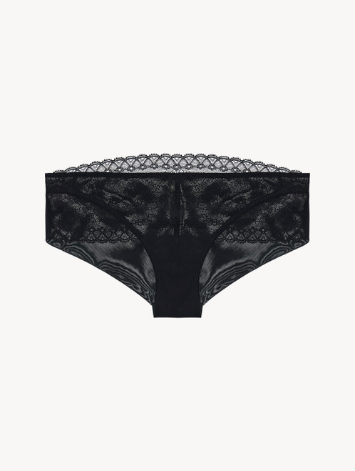 Hipster Brief in black floral lace_0