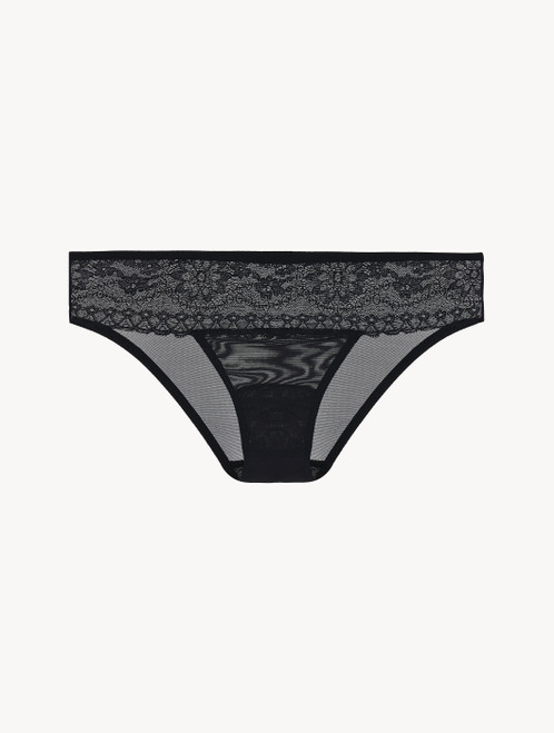 Medium Brief in black floral lace_2