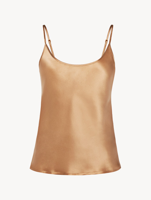 Caramel silk camisole_3