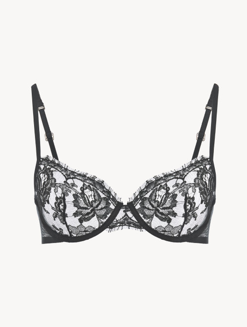 Dark-grey lace underwired bra_4