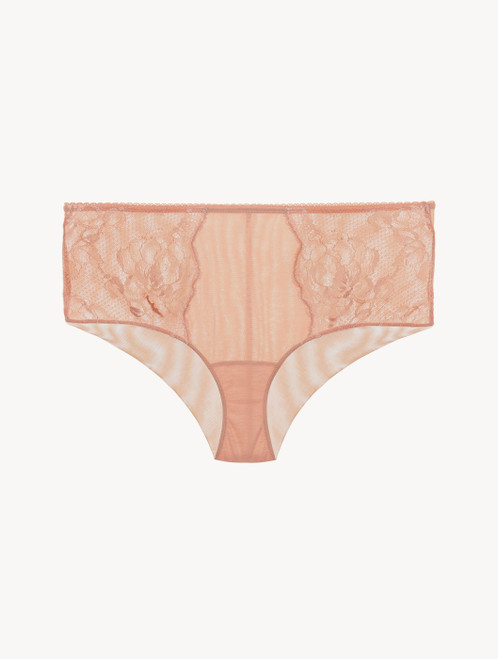 Powder pink lace high-waisted brief_4