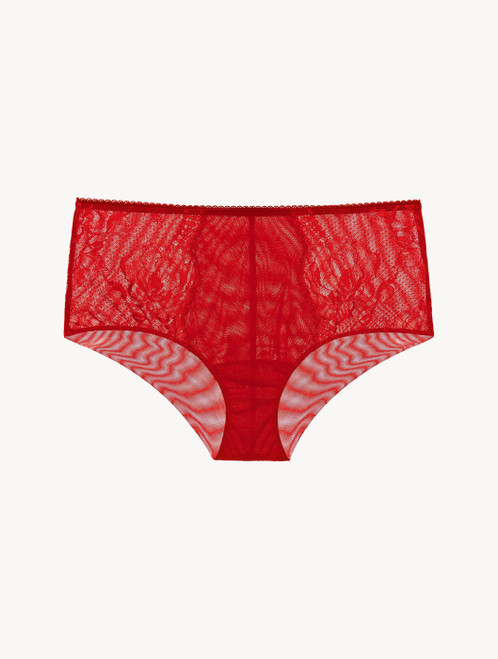 Red lace high-waisted brief_4