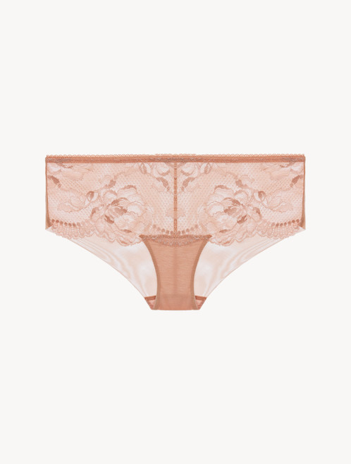 Powder pink lace boyshort brief_3