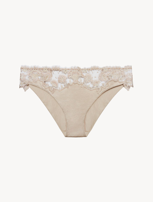 Soft beige embroidered tulle medium brief_2
