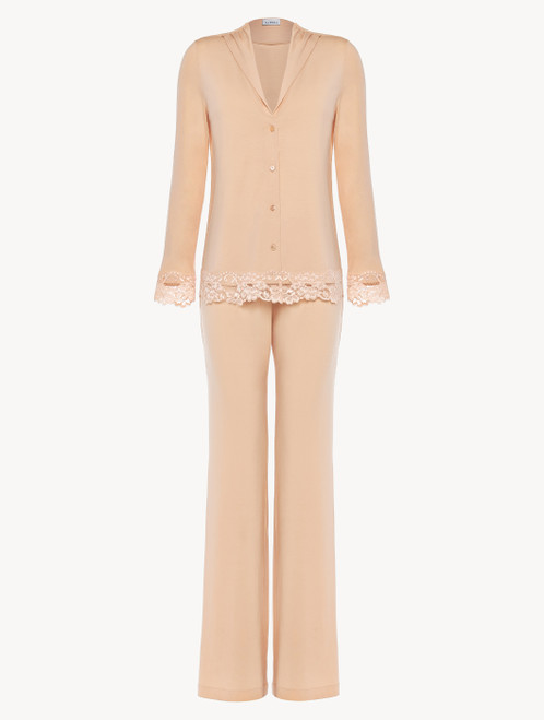 Petal pink jersey-modal pyjama set_4