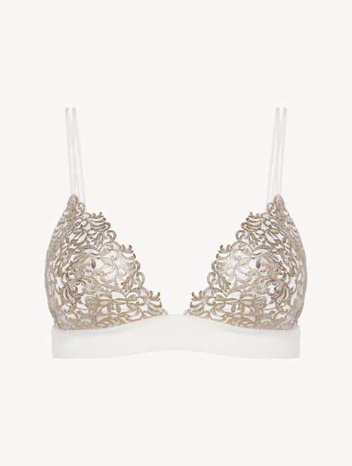 Off-white triangle bra with gold macramé_4